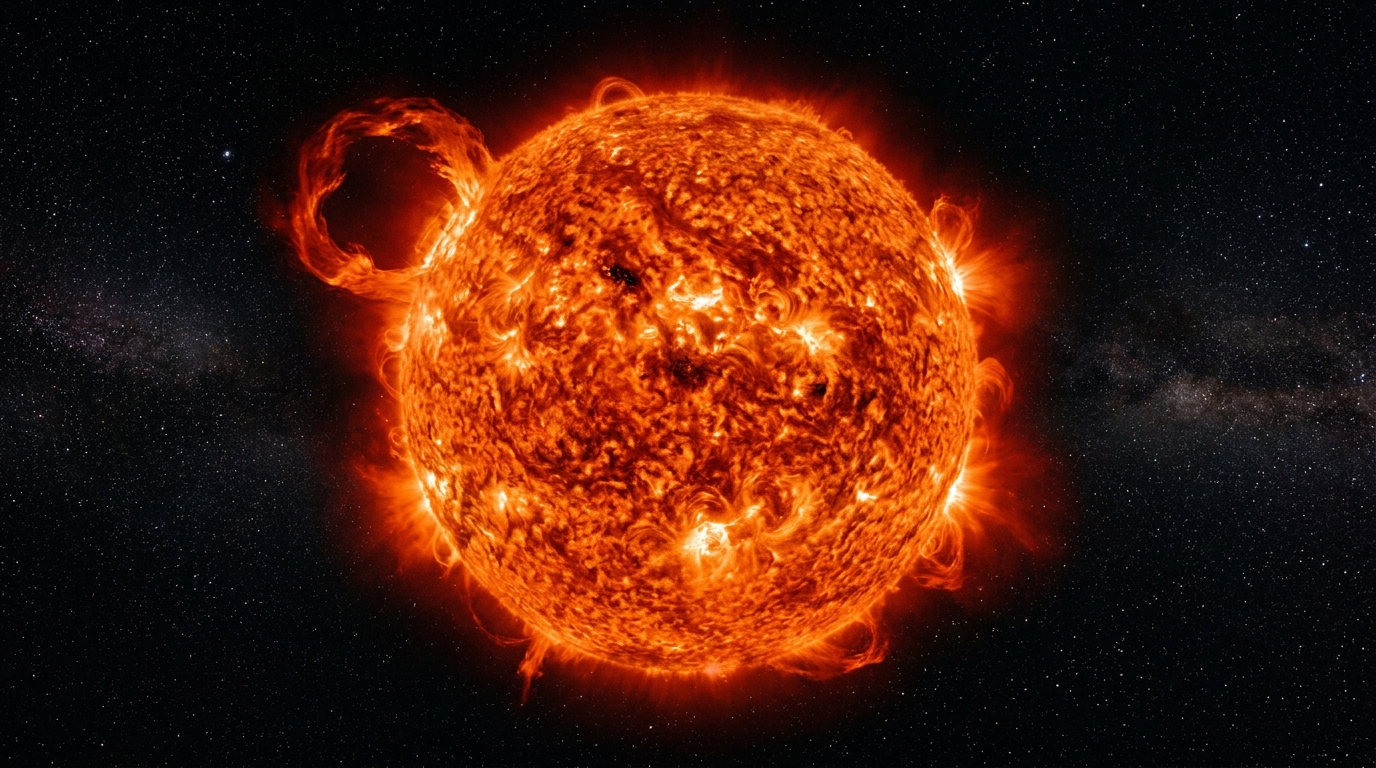 Solar Sun Background